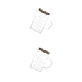 thumbnail image 1 of Moyic Heat Resistant Glass Measuring Cup Freezer Tea Safe Measure Oven Handgrip Type2 NO2, 1 of 6