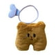 thumbnail image 3 of Mono para muñeca, traje para muñeca, ropa suave hecha a mano, accesorios de disfraz para muñeca colgante de 17cm, regalo para niños, regalo de cumplea marrón, 3 of 8