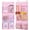 Pink, variant on 2 Packs Narrow Over the Door/Wall Shoe Organizer Cruise, Small Shoe Rack for Closet with Clear Mesh Pocket for Bathroom, RV, Pantry, Camping (White)
