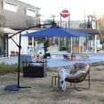 thumbnail image 6 of 10ft Solar-Powered Patio Umbrella with Water-Resistant Shade / Vibrant for Years, 6 of 7