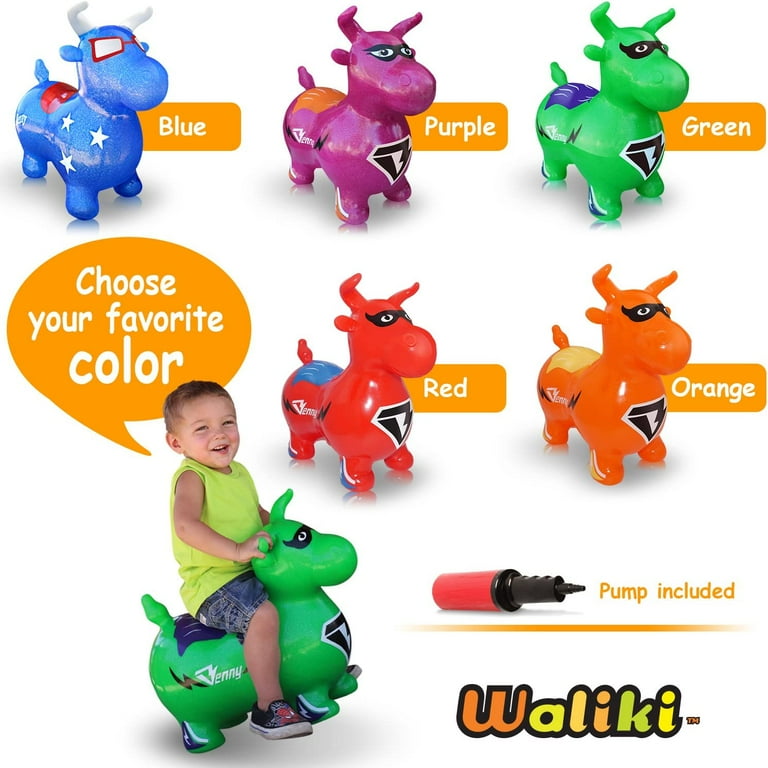 Waliki Toys Benny The Jumping Bull Bounc