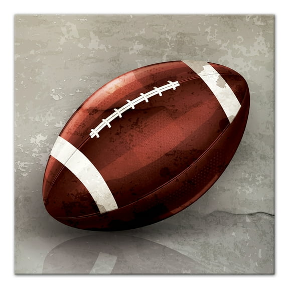 Creative Products Football 12x12 Canvas Wall Art