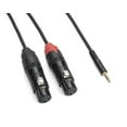 thumbnail image 2 of PRO TPA Breakout Cable - 1/8" TRS to Dual XLR Female 3ft, 2 of 2