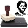 thumbnail image 2 of Harriet Tubman Wood Handle Stamp & Ink Pad for $20 Bills, 2 of 2
