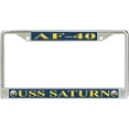 thumbnail image 1 of USS Saturn AF-40 License Plate Frame, 1 of 1