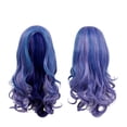 thumbnail image 2 of Blue Curly Synthetic Hair Wig Wonderland Blue Wig for Anime Cosplay Show Halloween Costume Party and Role Play Dress Up, 2 of 6