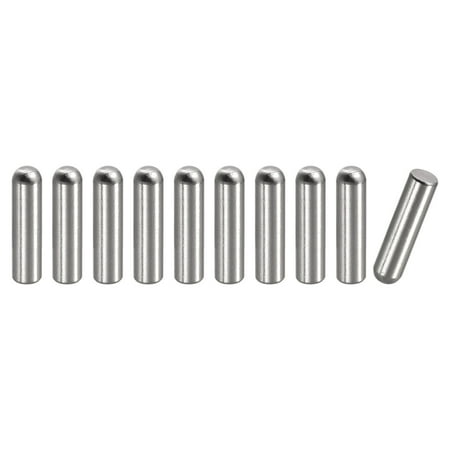 

5x16mm Dowel Pins 10 Pack Round Head Flat Chamfered End Dowel Pin