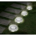 Ideaworks JB7864 Solar Pathway Garden Lights Set of 4