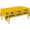 Yellow, variant on Graduation Tablecloth 60 x 86 In Linen Polyester Blend Table Cover with Wrinkle Resistant Finish, Congrats Grad Party Decoration for Graduation Buffet Dessert Tables White
