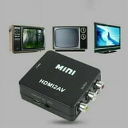 HDMI To RCA AV Adapter Converter Cable CVBS 3RCA 1080P Composite Video Audio