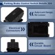 thumbnail image 4 of Interruptor de Freno de Estacionamiento Electrónico Unique Bargains para Peugeot 3008 (fase 1) 2009-2016 Botón de Freno de Mano de Emergencia 470706/9666405677 1 pieza, 4 of 7