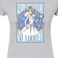 thumbnail image 3 of Wicked: Part 2 -  Glinda So Cherished - Juniors Fitted Short Sleeve Graphic T-Shirt, 3 of 5