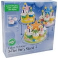thumbnail image 6 of Wilton Cakes 'N More 3-Tier Cake Stand, Chrome, 6 of 9