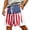 U5-Hot Pink, variant on Havenx Men's 4th Of July Shorts American Flag Print Stars Stripes Shorts with Pockets Elastic Waist Drawstring Pant Freedom We the People Classic Summer Clothes,Dark Blue XL