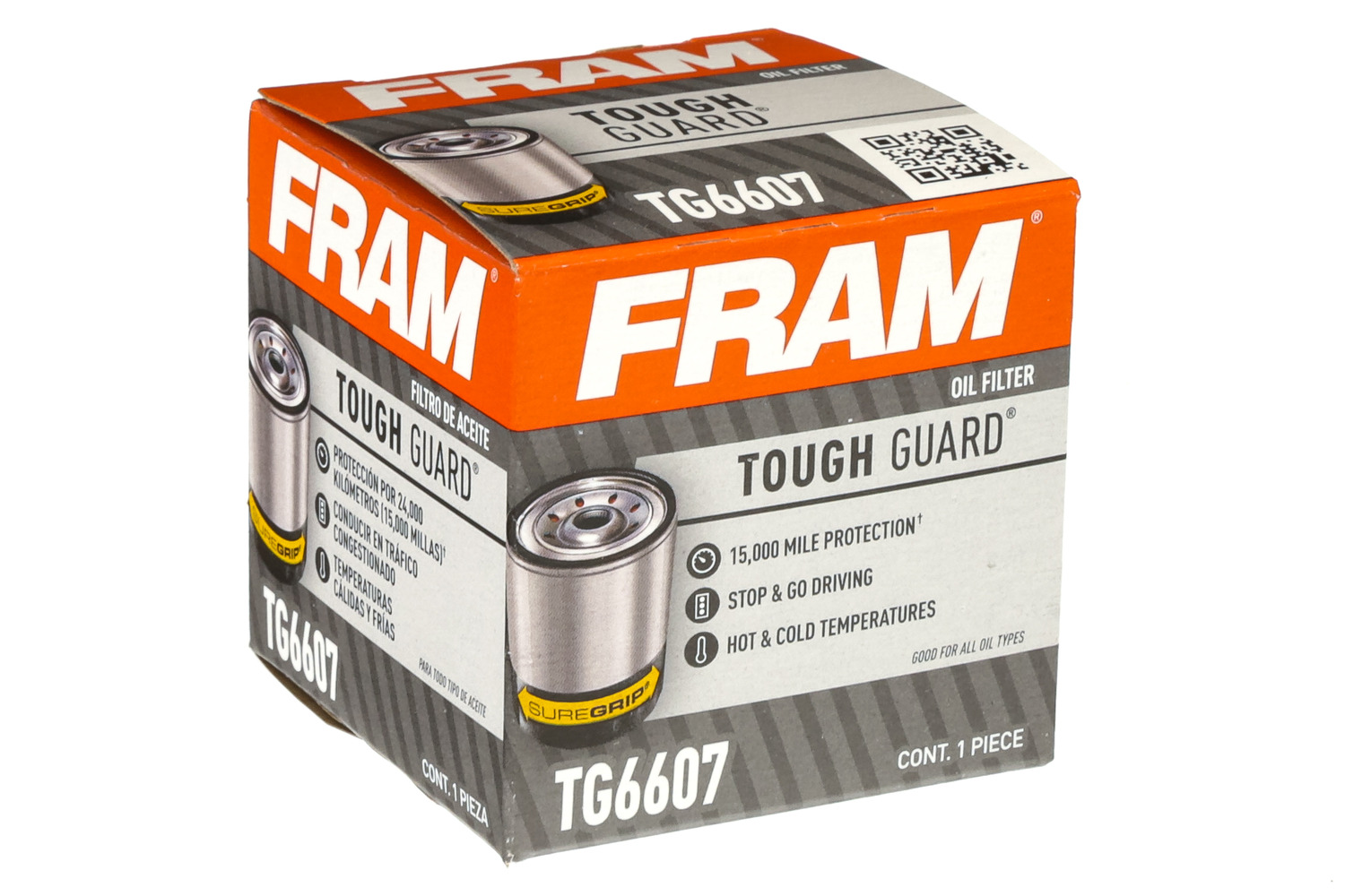 FRAM Tough Guard Oil Filter, TG6607 Fits select: 2006-2023 NISSAN ALTIMA, 2008-2023 NISSAN ROGUE