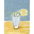 thumbnail image 3 of Mingo, Jessica 15x18 Black Modern Framed Museum Art Print Titled - Rose in Glass I, 3 of 5