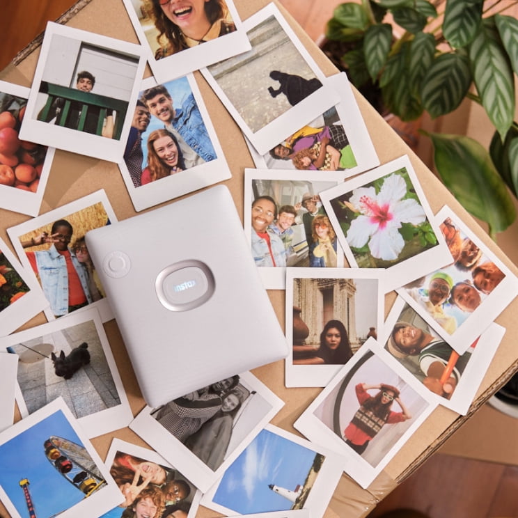 Fujifilm INSTAX Square Link Instant Printer with Bluetooth Connectivity, White