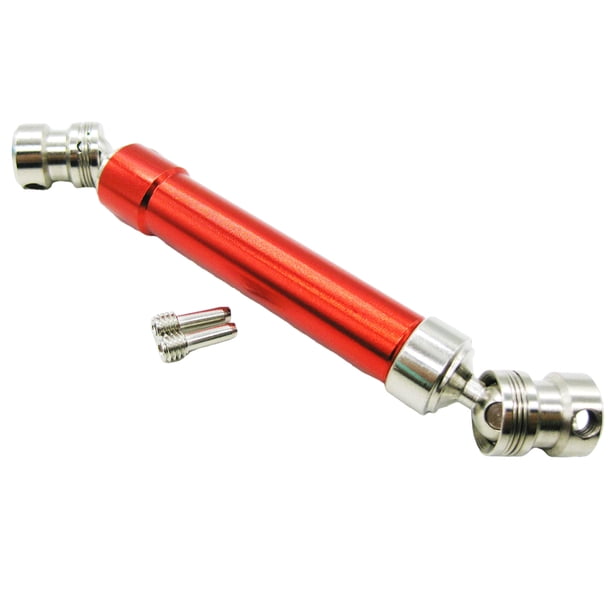 Bewildely 1 Uds. Junta de transmisión Universal de aleación de aluminio 1/10 para TRAX-4 pieza de coche RC accesorios de coche RC piezas de Kits de construcción modelo Rojo