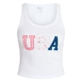 thumbnail image 5 of No Boundaries Americana Graphic Tank Top, Women's XXS-XXL, 5 of 5