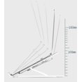 thumbnail image 4 of Laptop Stand, 8-Level Adjustable Laptop Stand,Silicone and Aluminum Alloy Laptop Stand, with MacBook Air Pro, HP, 11-15.6 inch, 4 of 5