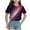 3-Dark Purple, variant on ZTKWD Boys Girls Tie Dye Shirt Tops Short Sleeve Starry Sky Galaxy Print for Teen and Kids 6-16 Years