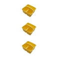 thumbnail image 2 of maskred Panier de Rangement - Solution pour Désencombrer et Trier les Objets Panier de Rangement Empilable Plateau de Rangement Macaron Jaune 3Set, 2 of 6