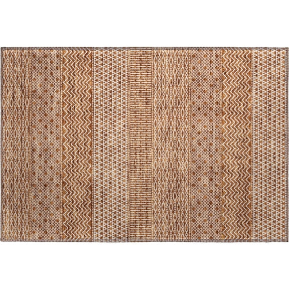 Dalyn Rugs Premium Machine Washable Mayfield AMF939 Paprika 1'8" x 2'6" Rug