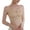 Beige, variant on MEICHEN Wireless Full Coverage Bra for Women Fashion Soft Solid Padded U Back Bralettes Cotton No Show Underwear