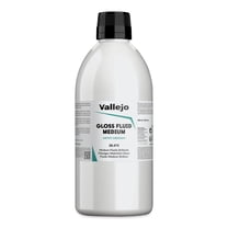 Vallejo Acrylic Fluid Medium - Gloss, 500 ml