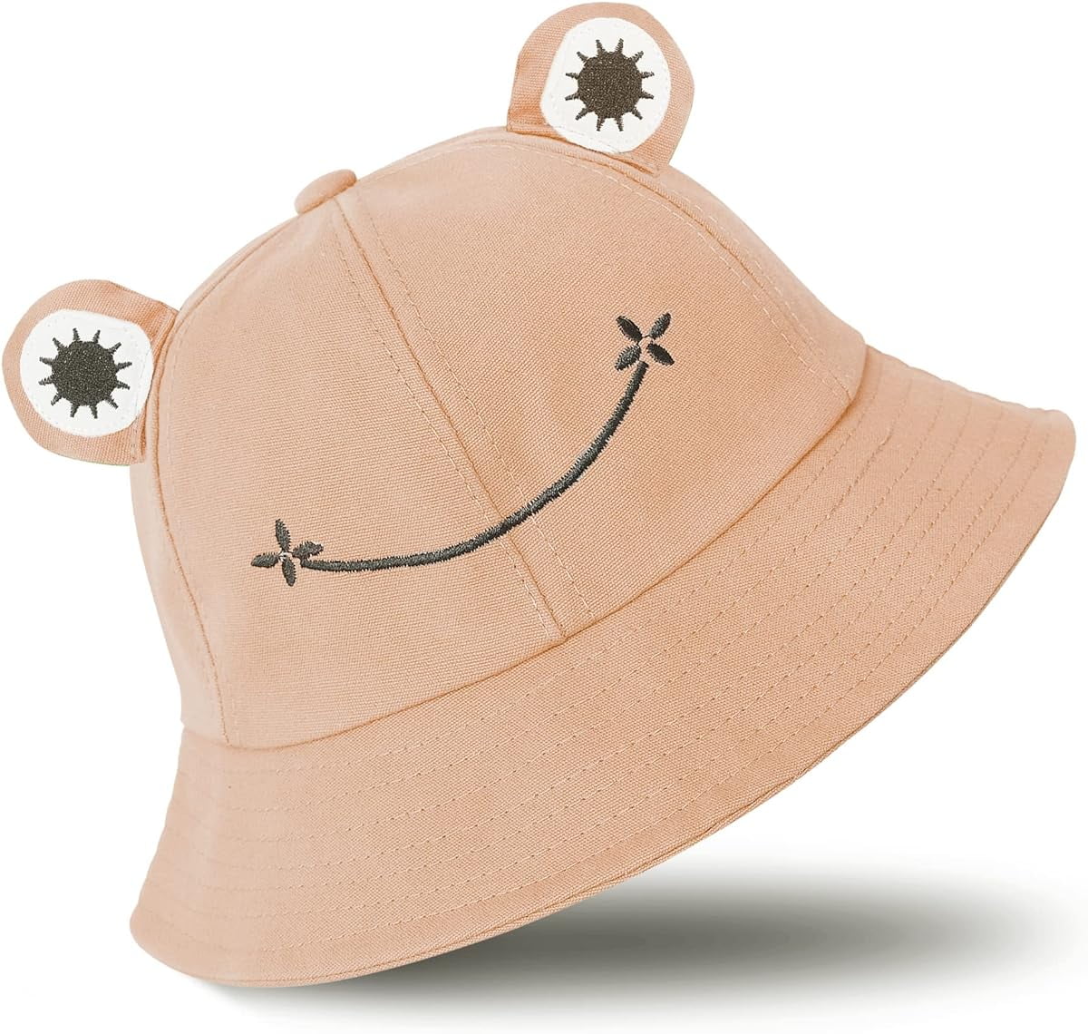 4 Pack Frog Bucket Hats Wide Brim Cotton Sun Hats Outdoor Sports Frog-Bucket-Hat-for-Women-Men-  main image 2
