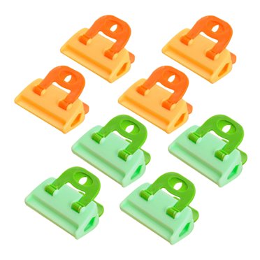 4pcs Sacs en Plastique Clips d'Étanchéité Clips pour Collation Ouvert et les Restes de Nourriture Scellant Pinces