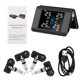thumbnail image 1 of With 4 External Or Built-in Sensors Solar Power Tpms Led Display Car Tire Pressure Monitoring System, 1 of 1