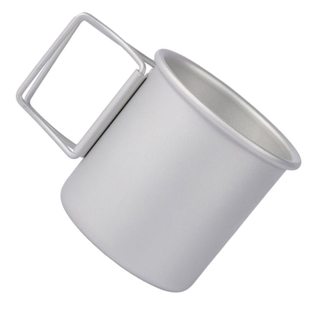 IDEANATEGRATE 1Ud Vaso Portátil De Aluminio Para Camping De Duradera Color