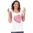 thumbnail image 5 of Valentines Day Sarcastic Candy Heart Tank Top Tee Shirt Women Brisco Brands S, 5 of 6