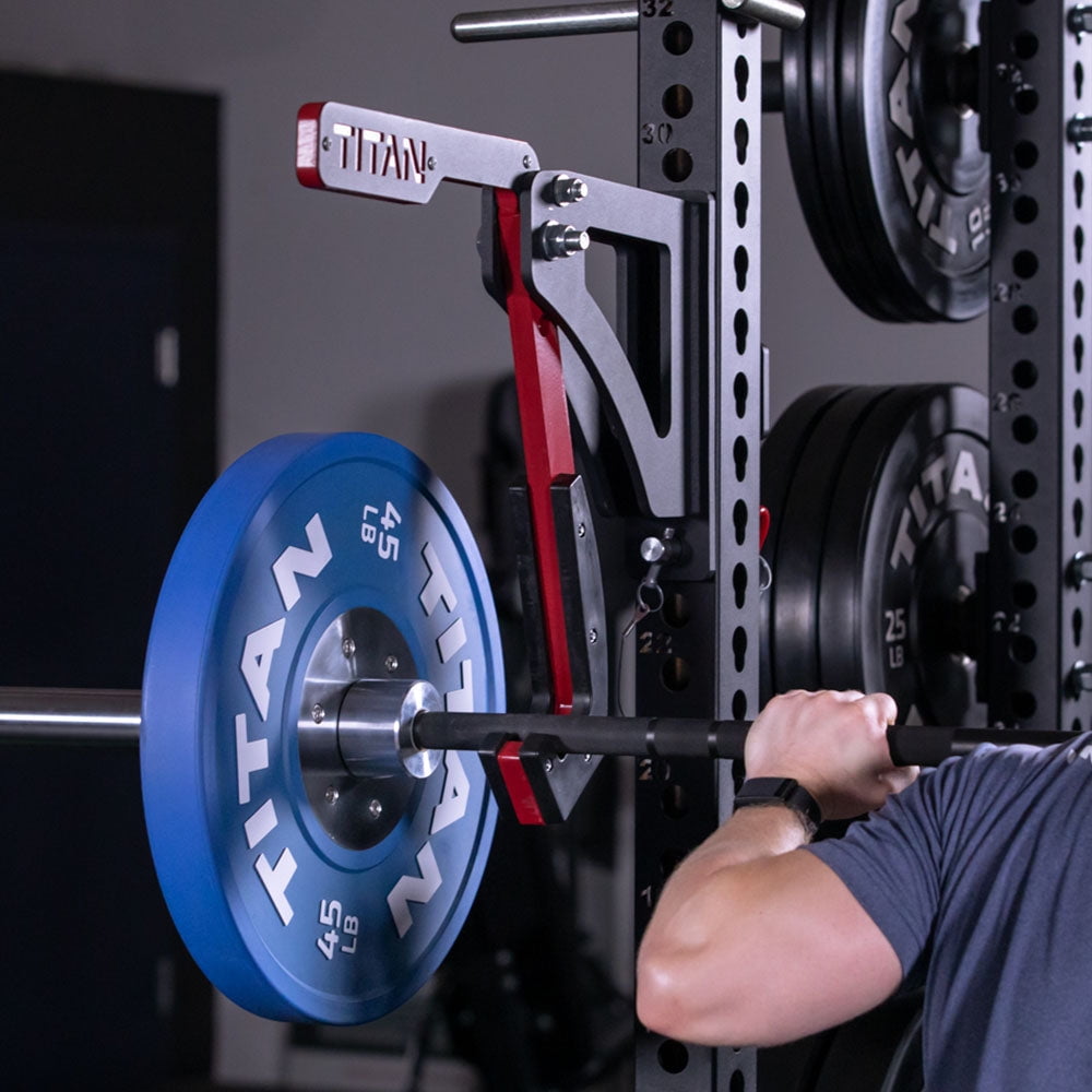 Titan Fitness Adjustable Monolift Attachment for TITAN Series Power Rack, 2,000 LB Weight Capacity