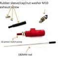 thumbnail image 2 of Universal 16Mm Motorcycle Hydraulic Hand Clutch Master Cylinder Rod System Performance Efficient Transfer Pump, 2 of 5