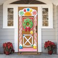 thumbnail image 3 of GUOOL Door Sticker Removable Wallpaper Home Wall Decor Wrap DIY Door Stickers PVC Gift Gift candy, 3 of 9