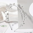 thumbnail image 2 of Simulación Pearl Hairbands Mujeres Accesorios para el cabello Moda Diadema Adornos, 2 of 5