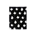 thumbnail image 2 of Halloween Ghost Print Flannel Throw Blanket 39.4 x 51.2 Inch for Cozy Living Room Decor, Soft Lightweight Decorative Bed Blanket for Fall Seasonal Home Comfort, 1Pack A, 2 of 6