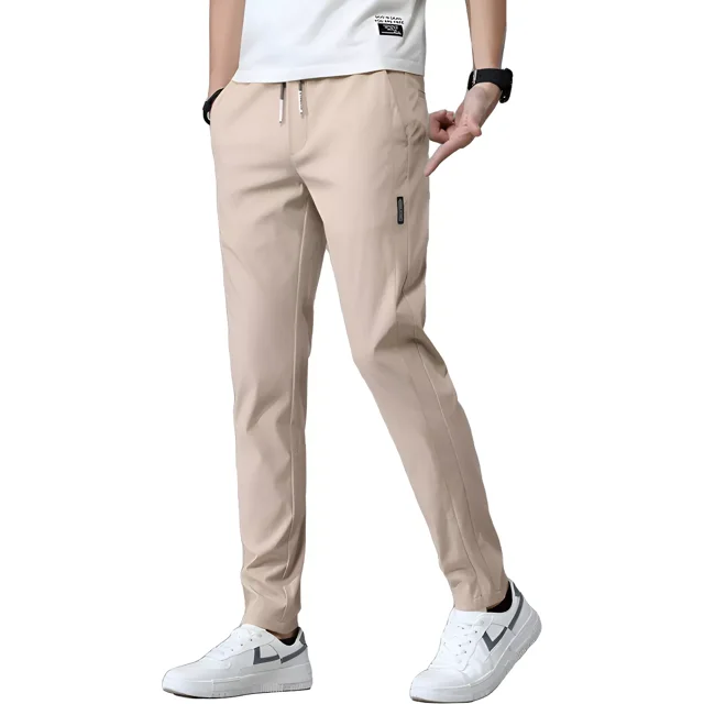 Pantalones Cómodos Elásticos Casuales Para Hombre Moda