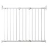 KidCo Angle Mount Safeway Stair Top Baby Gate for Child Safety, 42.5 x 30.5 inch, White