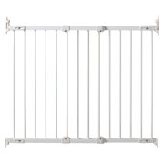 KidCo Angle Mount Safeway Stair Top Baby Gate for Child Safety, 42.5 x 30.5 inch, White