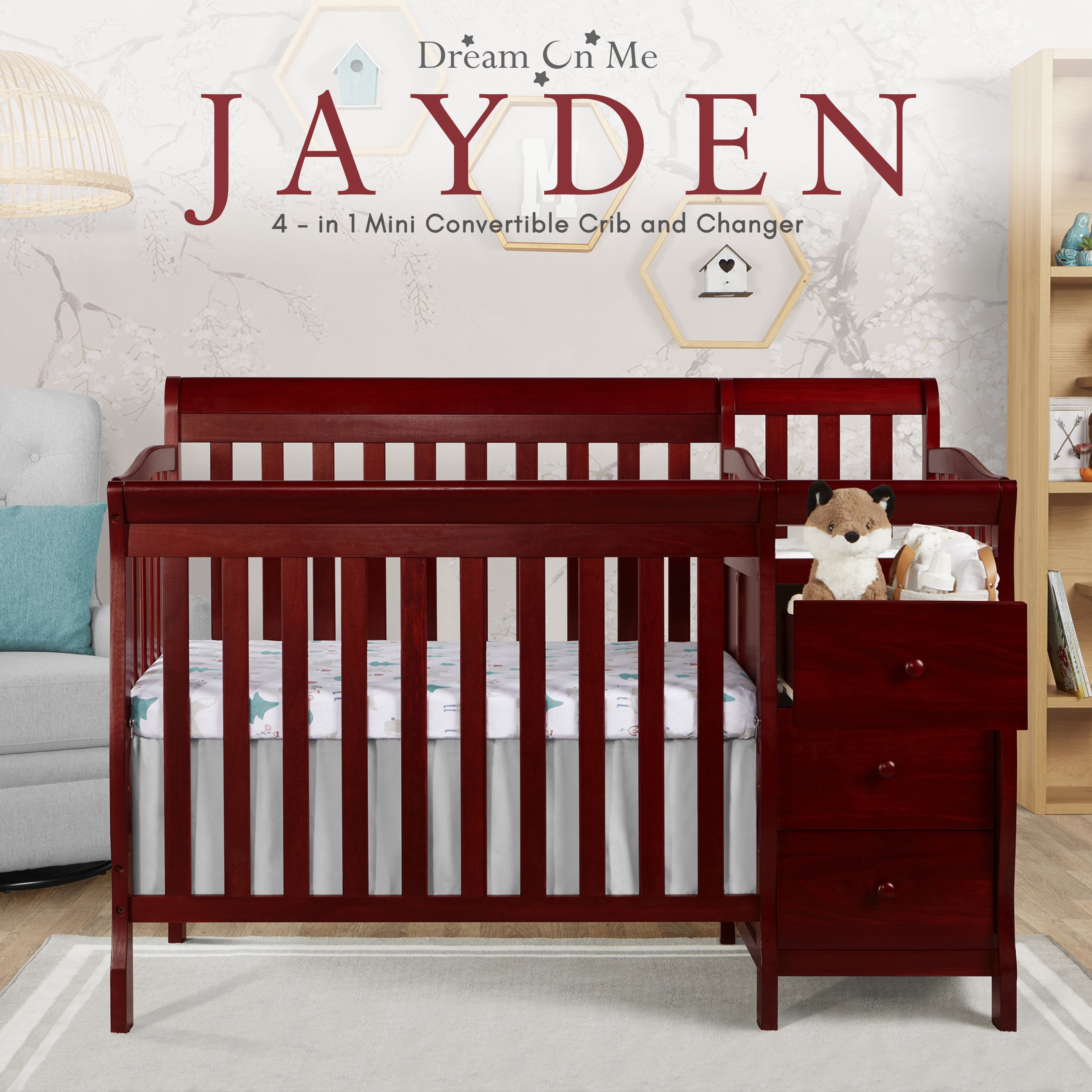 Jayden top mini crib