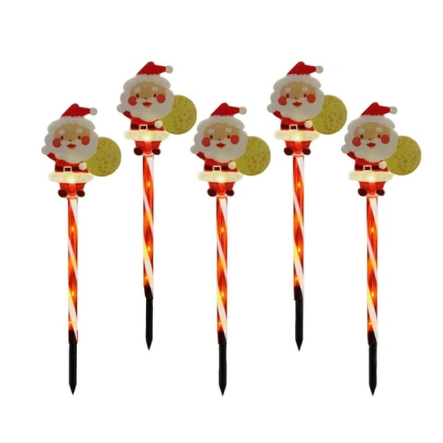 SDNall Outdoor Christmas Decorations, Christmas Lights Outdoor, 6-Pack of Moving Christmas Lights Led Waterproof Solar Christmas Lights Outdoor Decorations Solar Courtyard Tree Reindeer