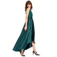thumbnail image 3 of Adrianna Papell Robe Mi-Longue Asymétrique Taille 14, 3 of 4