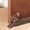 Cat Nylon-cotton Java, variant on 36 Inch Under Door Stopper, Animal Air Draft Stopper, Weighted 3.2 Pounds, Brown Cotton, Decorative Noise Blocker & Light Blocker
