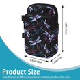 thumbnail image 7 of COEQINE Crutch Bag with Straps for Elbow Crutches Vintage Dragonfly Print Forearm Crutch Pouch, Broken Leg Crutch Bag, Daily Essentials Organizer, Hands-Free, Lightweight, 7 of 7