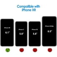 thumbnail image 2 of SHIQI-Case for iPhone XR 6.1-Inch, Non-Yellowing Shockproof Phone Bumper Cover, Anti-Scratch Clear Back (Navy), 2 of 4
