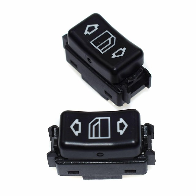 1 par para interruptor de ventana Mercedes, potencia izquierda derecha 190 260 300 LingWen 8390615555906
