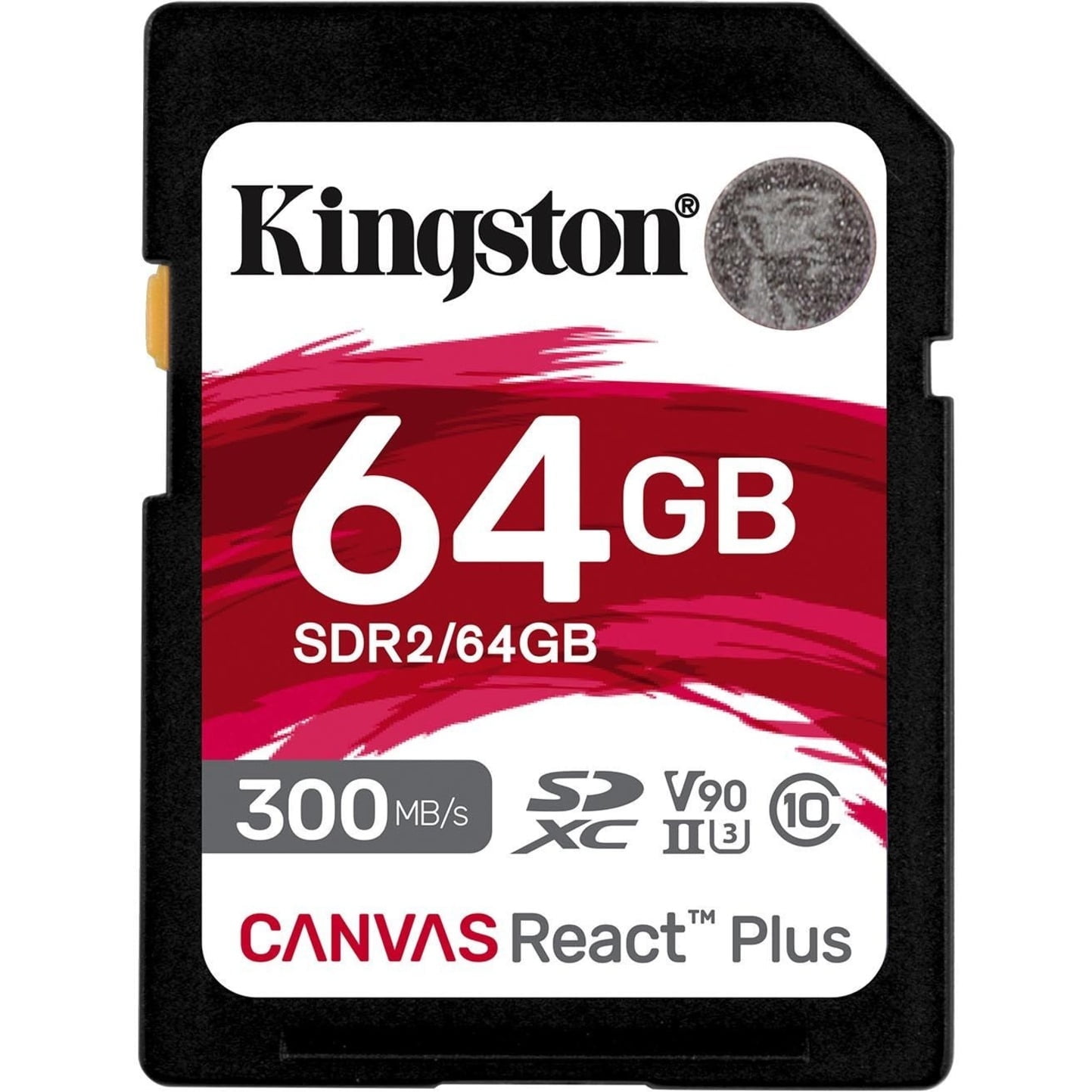 Kingston, Canvas React Plus SDHC, 32 GB, Class 10 UHS-II U3 V90